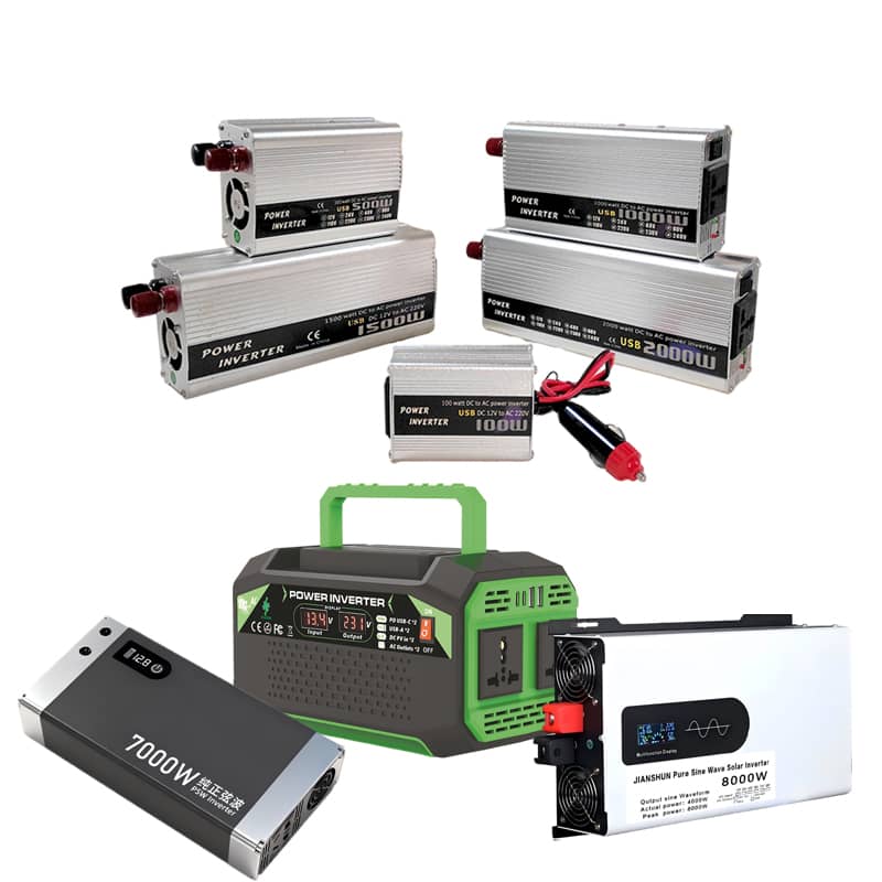 OEM ODM custom power inverter, DC to AC inverter for emergency, camping, RV, solar system, outdoor stall business