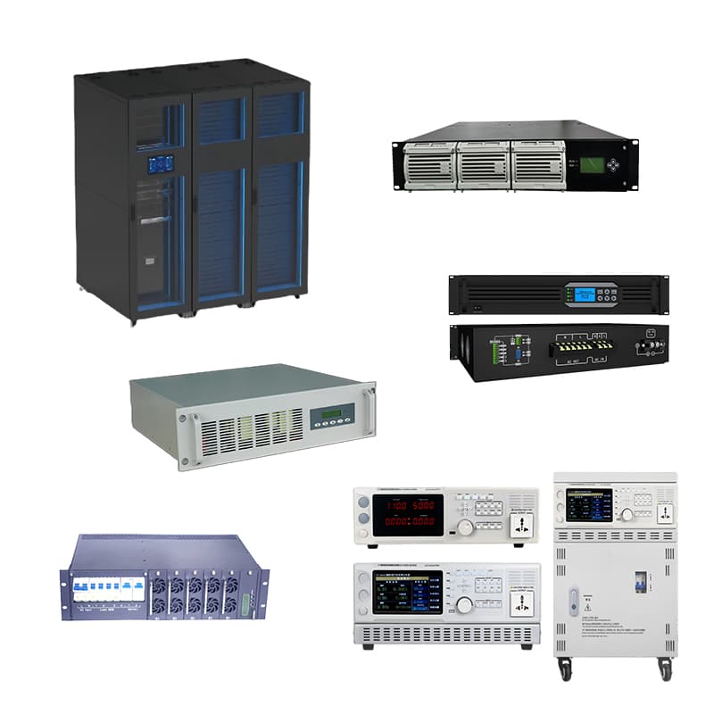 Rackmount programmable power supply with communication, DC-DC converter, inverter, rectifier, adjustable power, UPS, millisecond STS, OEM ODM custom
