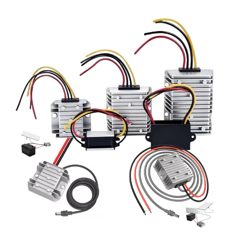 DC-DC converter manufacturer, OEM ODM supported, step up step down voltage regulator for Starlink, RV, marine, EV, AI robot, mining, oil gas and infrastructure projects